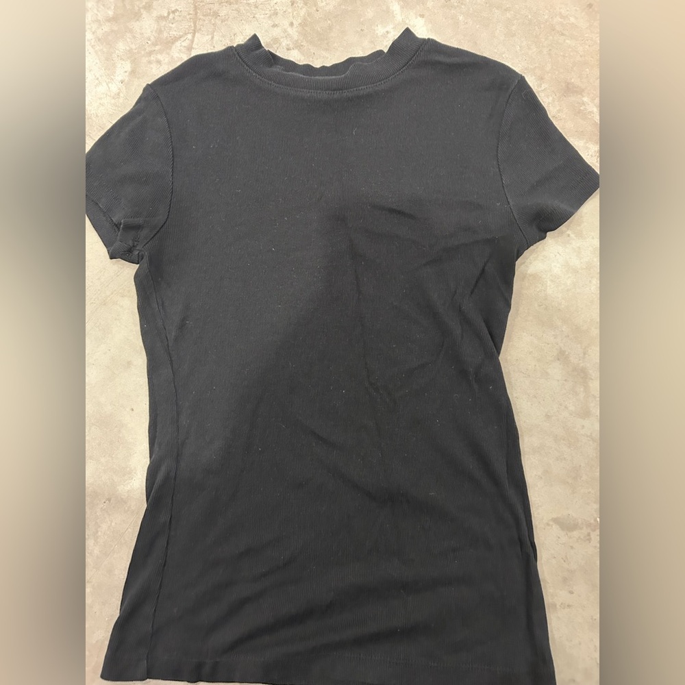 a new day Black Short Sleeve Tee